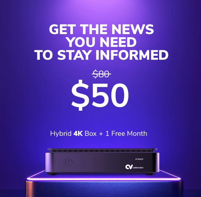 CABLEVISION 1 MONTH FULL