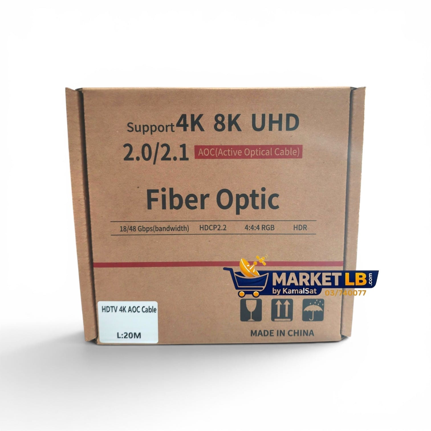 Fiber HDMI HDTV 4k Cable - 20M